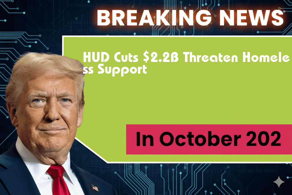 $170,000 in Homelessness Support Threatened by Dramatic HUD Funding Cut from $3.3B to $1.1B