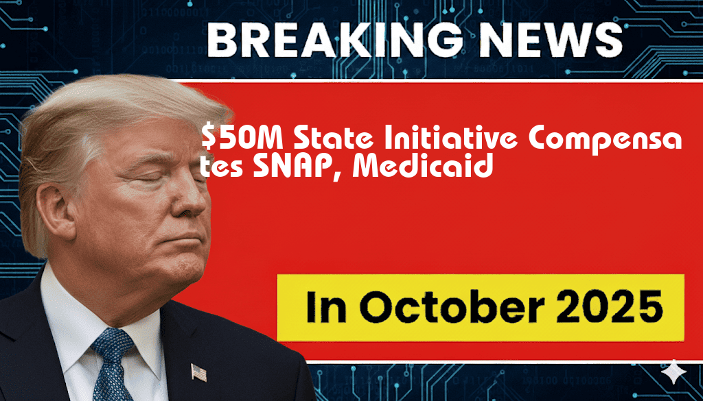 $50 Million State Initiative Aims to Compensate for $X Federal Reductions in SNAP and Medicaid