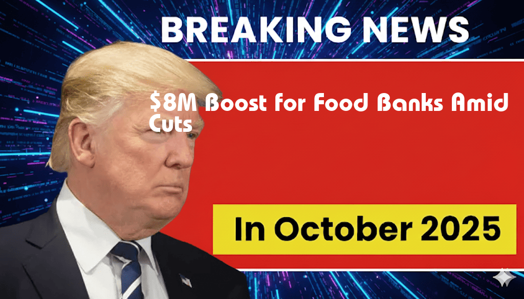 $8 Million Increase for Food Banks Amid SNAP Cutbacks