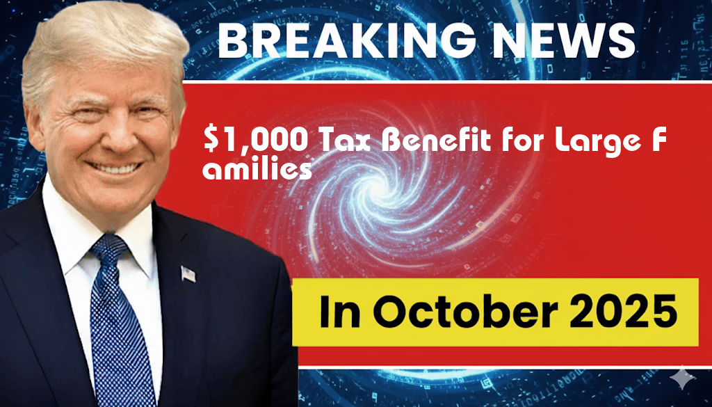 New $1,000 Tax Benefit: How 2025 Laws Support Large Families