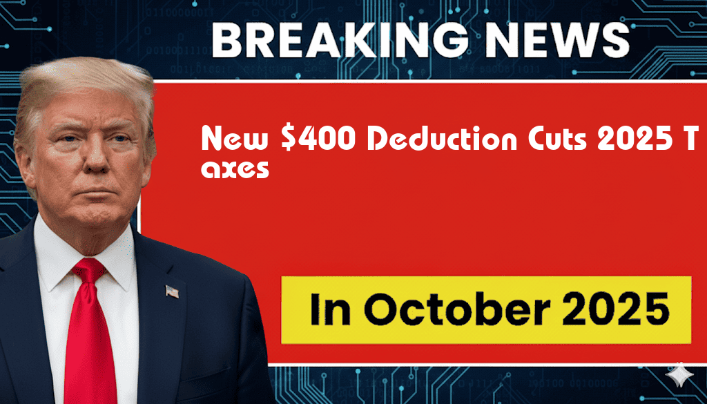 New $400 Standard Deduction Will Reduce Your Tax Bill in 2025