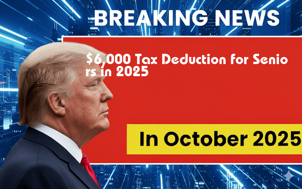 New $6,000 Tax Deduction for Seniors Coming in 2025: Will You Be Eligible?