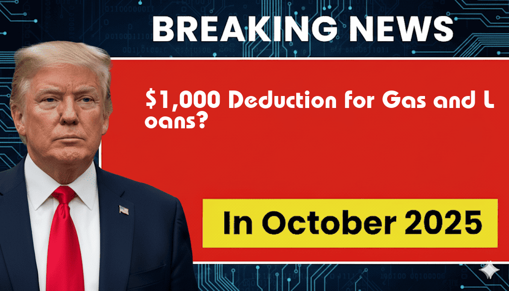 New Tax Bill Introduces $1,000 Gas and Auto Loan Deduction — Are You Eligible?