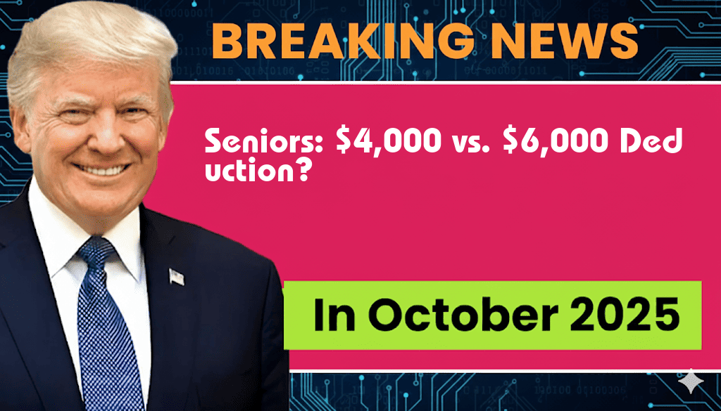 Which Seniors Benefit More: $4,000 or $6,000 Deduction?