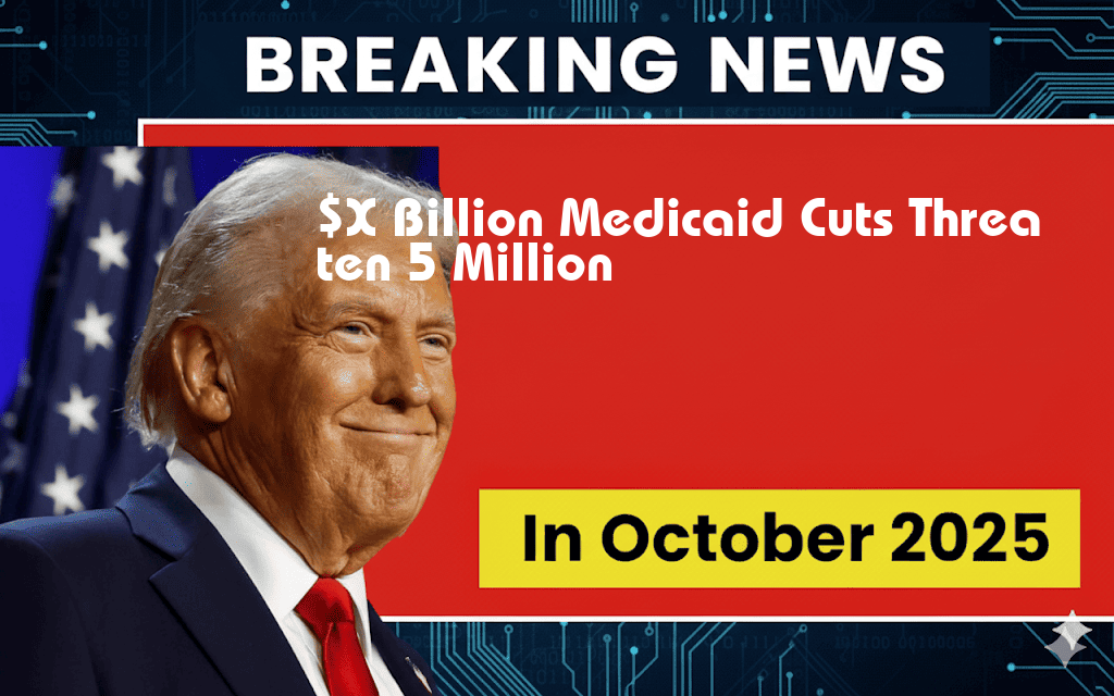 $X Billion in Medicaid Cuts Ahead — 5 Million Americans in Jeopardy